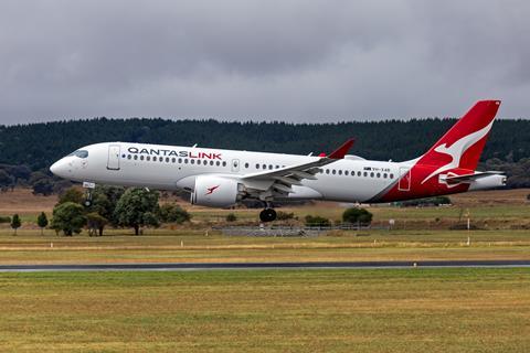 QantasLink A220 Qantas VH-X4B