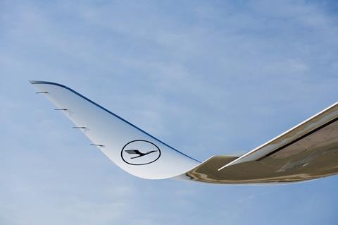 Lufthansa wingtip