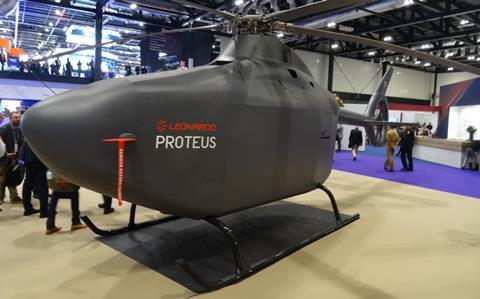 Proteus model at DSEI