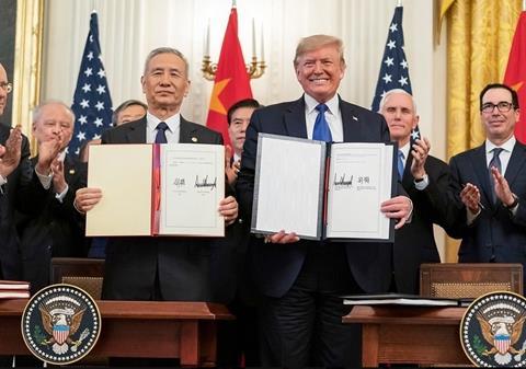 China USA trade pact