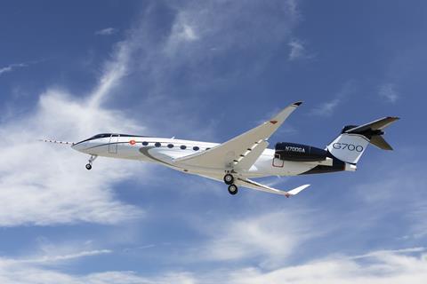 G700 first flight