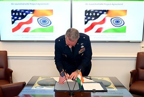 US India uav agreement