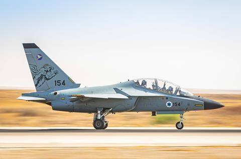 Israeli air force M-346 Lavi