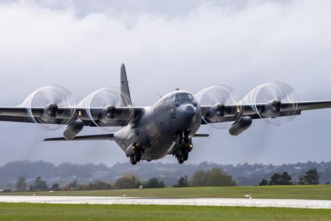 Kraliyet Yeni Zelanda Hava Kuvvetleri C-130H c RNZAF