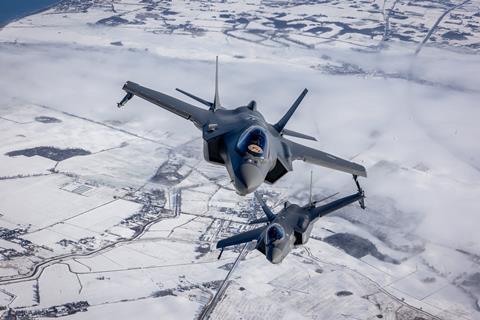 Norwegian F-35s over Poland
