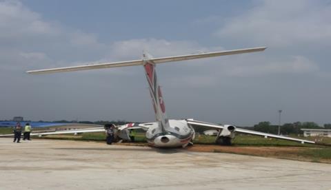 Biman Q400 accident 2