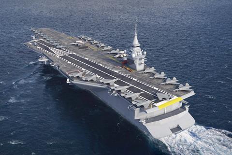 France Launches Future Aircraft Carrier Design Work News Flight Global