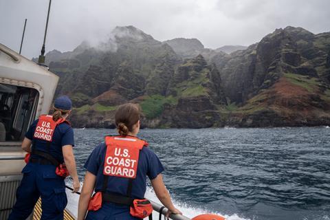 Napali Coast USCG rescue