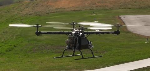 Kargo UAV flight c Kaman