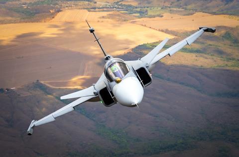 Brazilian air force F-39E Gripen