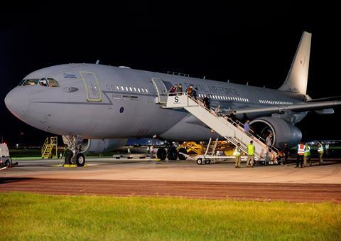 RAF A330 Voyager