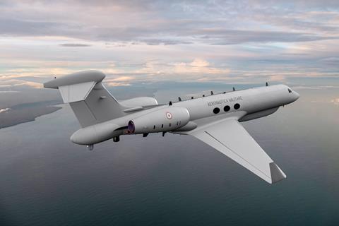 Italian air force G550 JAMMS