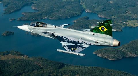 Brazilian Gripen E - Saab