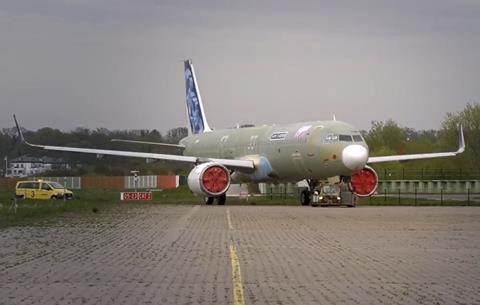 A321XLR prepaint-c-Airbus