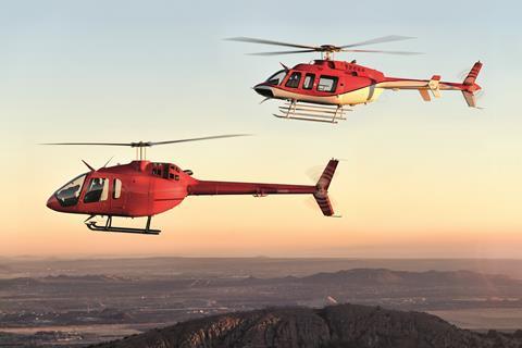 Bell 407GXi and Bell 505