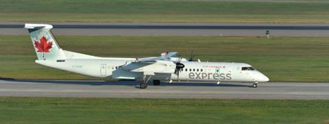 Jazz Q400 at Montreal