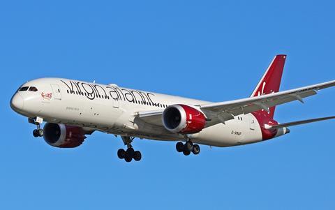 Virgin Atlantic Boeing 787-9 2020