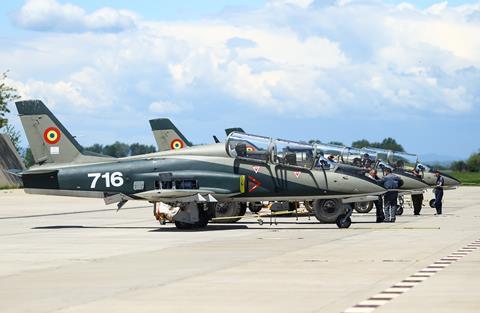 Romanian air force IAR-99s