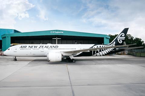 Air New Zealand 787 ST ENgineering