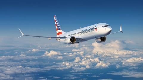 American Airlines Boeing 737 Max 10