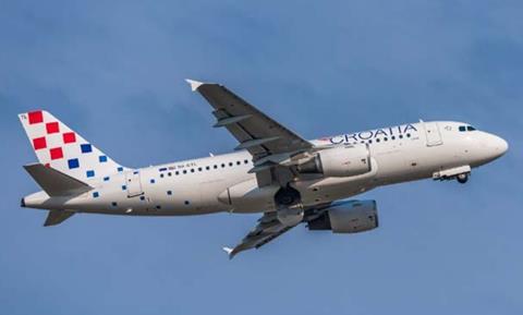 Croatia Airlines Airbus-c-Croatia Airlines