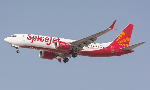 SpiceJet 737 Max shutterstock