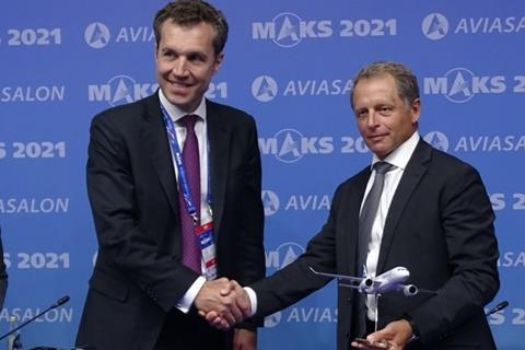 MAKS A220 handshake-c-Azimuth