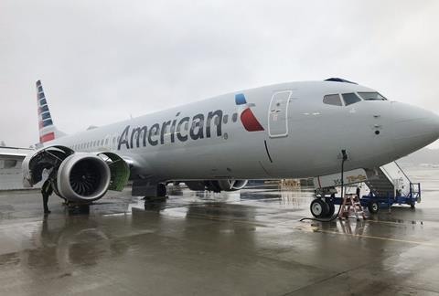 American 737 Max 8 DAE