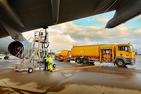 RAF Voyager SAF fuelling