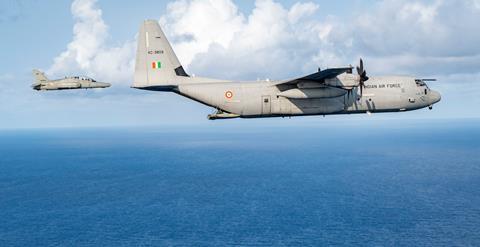 Indian air force C-130J