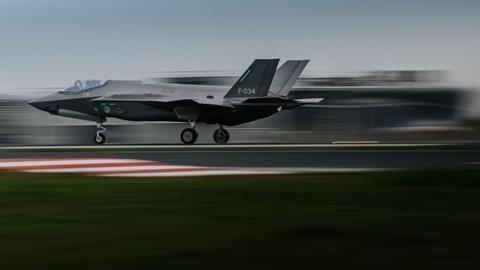 RNLAF F-35A take off