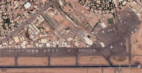 khartoum airport-c-Google Maps