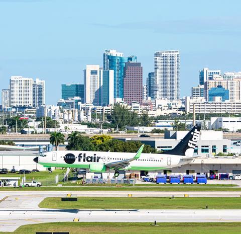 Flair Airlines Arrival