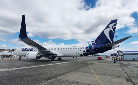 Blue Air Boeing 737 Max