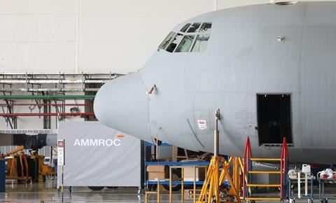 AMMROC is able to support more than 35 platforms from the Al Ain facility