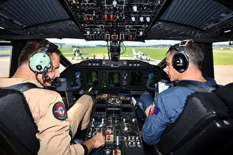 C-27J Next Generation cockpit