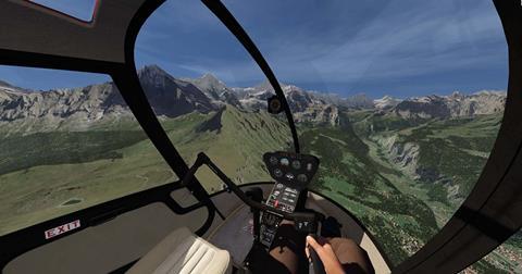 R22 VR simulator-c-VRM Switzerland