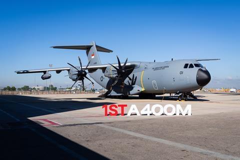 Airbus delivers first A400M to Indonesia