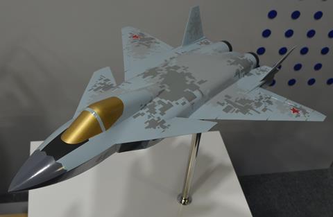 MiG shipborne fighter MAKS 2021