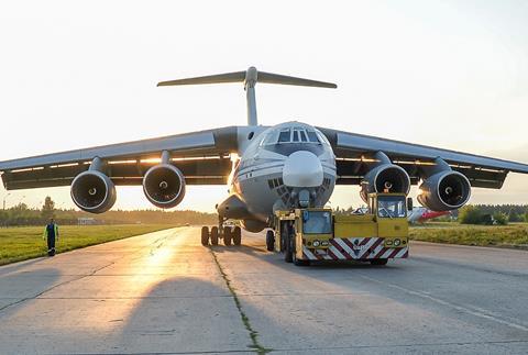 il-76md-90a nose-on-c-United Aircraft