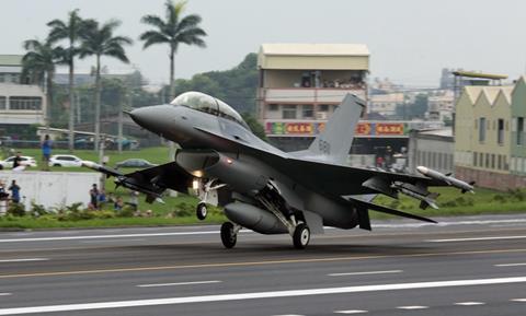 Taiwan F-16 - Patrick Aventurier/SIPA/Shutterstock