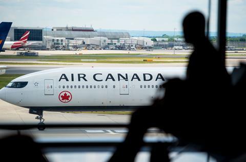 Air Canada at Heathrow July 2019