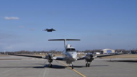 RCAF King Air 350ER ISR first delivery