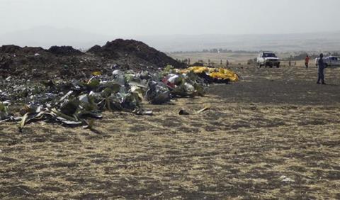 ET302 crash site-c-Ethiopian ministry of transport