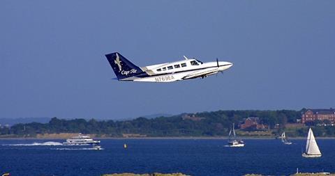 Cape Air in flight c Cape Air