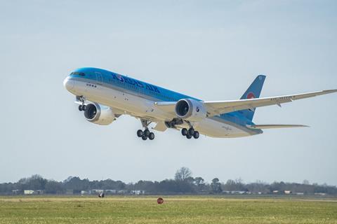 Korean Air's first 787-9