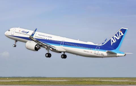 A321neo All Nippon Airways