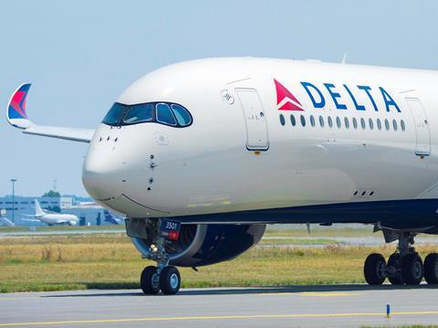 A350-900 MSN115 Delta Taxiing