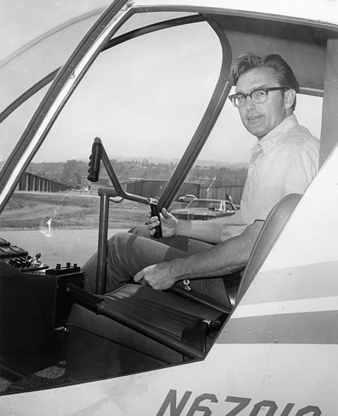 frank-in-pilot-seat-r22-sn0001-circa-1976