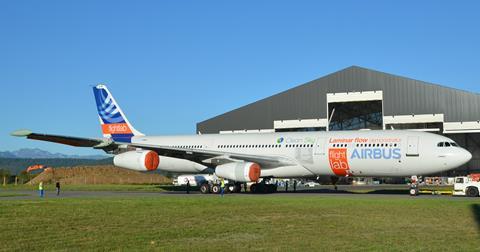 Airbus A340 BLADE test aircraft